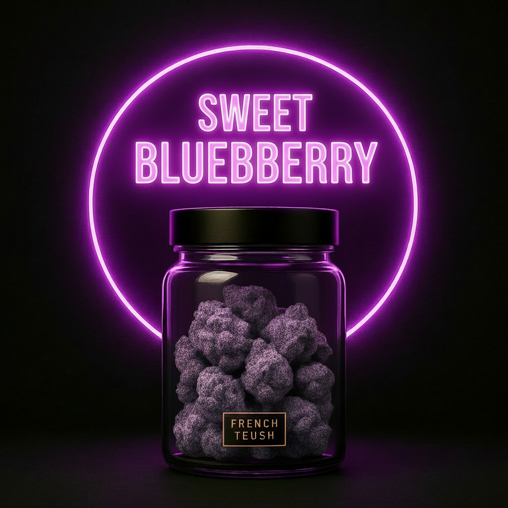 Sweet Blueberry CBD Flower Product Visual